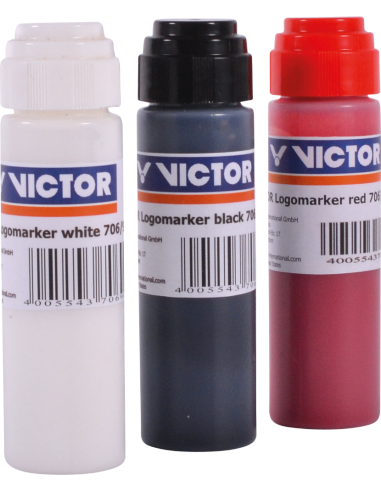 Victor White/Black/Red Marker Pen for Strings 